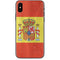 Spain Flag Distressed iPhone X Skin